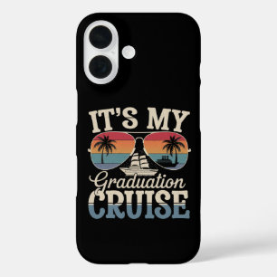 Coque Pour iPhone 16 C'est ma croisière de remise des diplômes Bateau d
