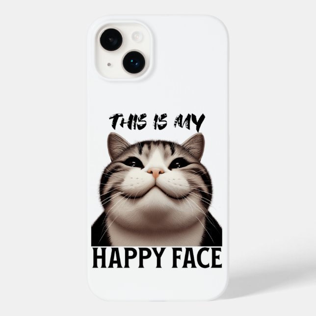 Coques Case-Mate iPhone C'est mon joyeux visage (Verso)