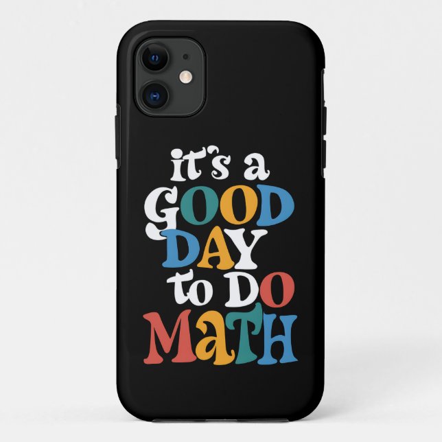Coques Case-Mate iPhone C'est un bon jour pour faire des maths Prof inspir (Dos)