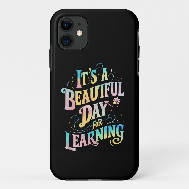 Coques Case-Mate iPhone C'est une belle journée pour apprendre à retourner (Dos)