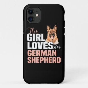 Case-Mate iPhone Case Cette Fille Aime Son Berger Allemand