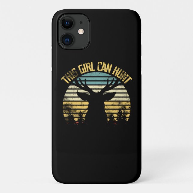 Coques Case-Mate iPhone Cette Fille Peut Chasser Classique (Dos)