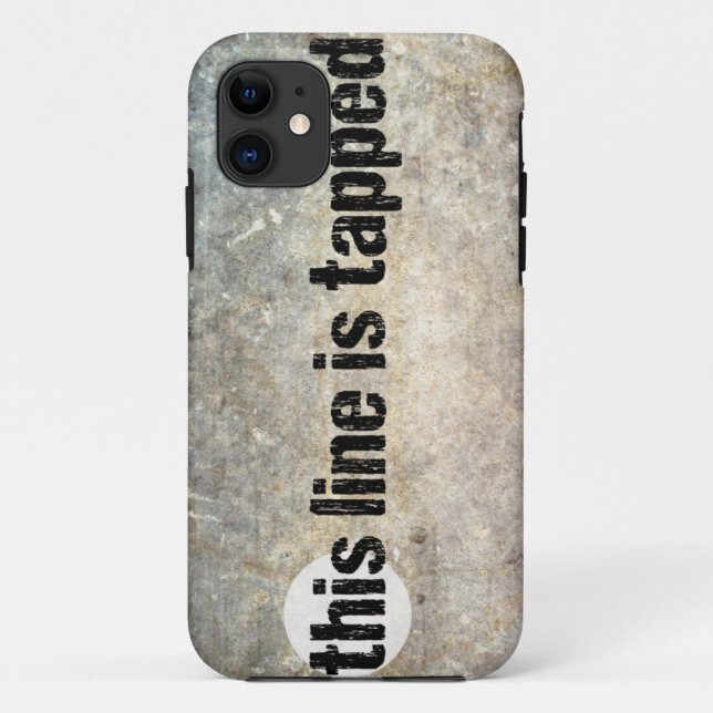 Coques Case-Mate iPhone cette ligne est le 4ème amendement tapé (Dos)