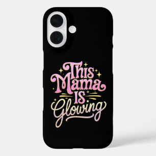 Coque Pour iPhone 16 Cette Maman Est Lumineuse Maman Fête des Mères