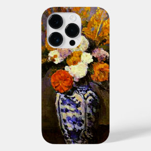 Coque Case-Mate iPhone Cezanne - Dahlias dans un vase Delft