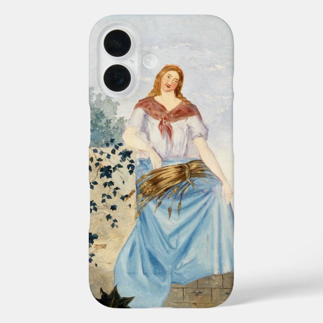 Coques Case-Mate iPhone Cezanne Les Quatre Saisons Été Affiche d'Art Impri (Verso)