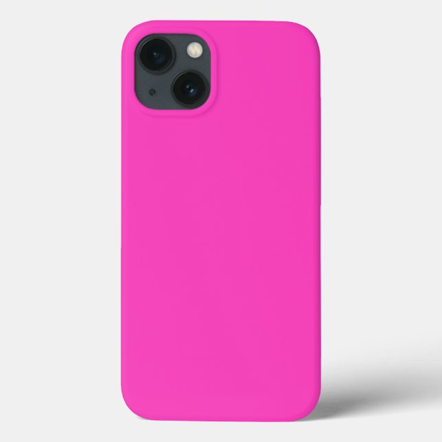 Coques Case-Mate iPhone Chaîne rose néon (Verso)