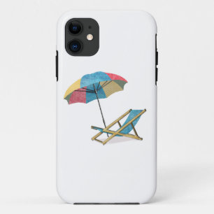 Coque Case-Mate Pour iPhone Chaise et parapluie de plage