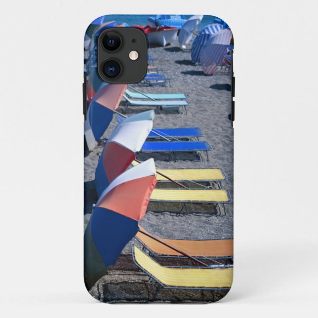 Coques Case-Mate iPhone Chaises vides sur la plage (Dos)
