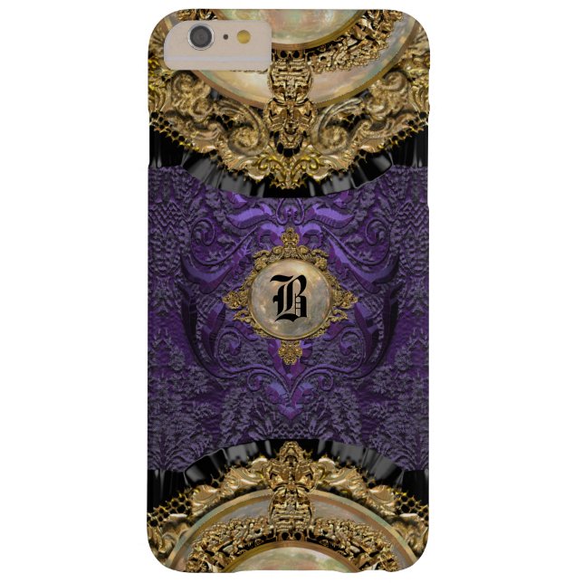 Coques Case-Mate iPhone Chalchadoriz Royale Élégant Monogramme mince (Dos)