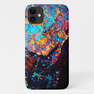 Case-Mate iPhone Case Chalcopyrite minérale pierre cristal pierre noir