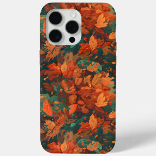 Coque Case-Mate iPhone Chaleureux Feuilles rustiques d'aquarelle - Boho e