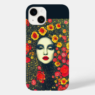 Coque Case-Mate iPhone Chambre Retro les années 70 Flower Market personna