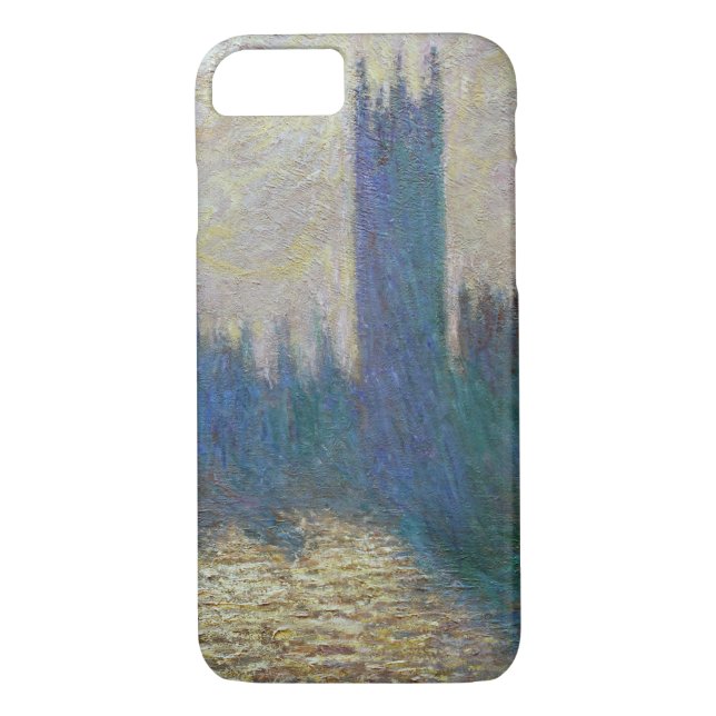 Coques Case-Mate iPhone Chambres du Parlement (Londres), Monet (Dos)
