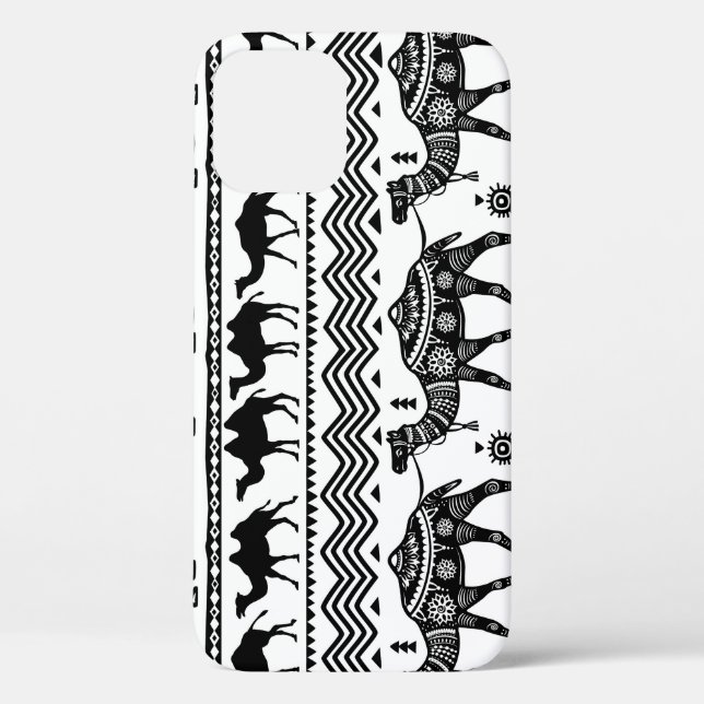 Coques Case-Mate iPhone Chameaux décoratifs Design Motif sans soudure (Verso)
