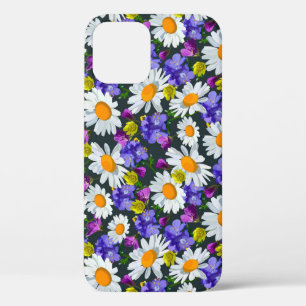 Case-Mate iPhone Case Chamomille, fleurs sauvages : motif sans soudure.