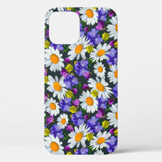 Case-Mate iPhone Case Chamomille, fleurs sauvages : motif sans soudure.
