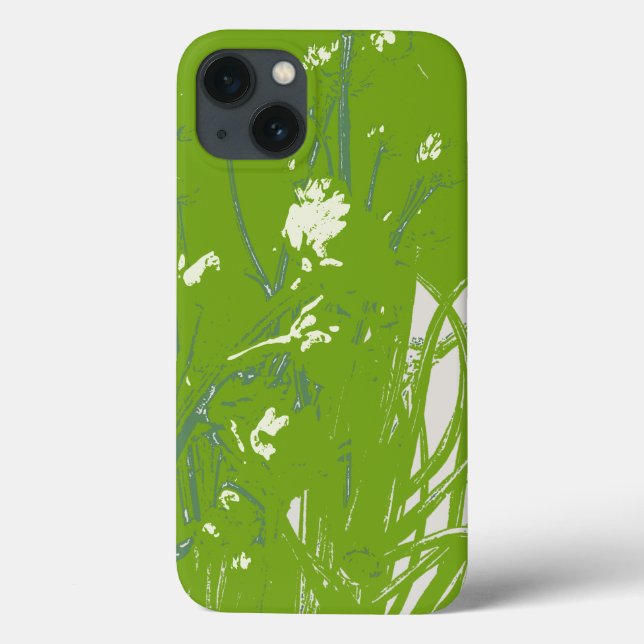 Coques Case-Mate iPhone champ camomille vert (Verso)