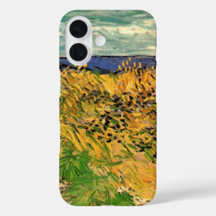 Coque Pour iPhone 16 Champ de blé aux bleuets de Vincent van Gogh