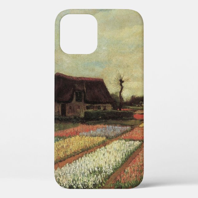 Coques Case-Mate iPhone Champ de bulbes par Vincent van Gogh (Verso)