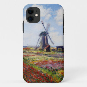 Etui iPhone Case-Mate Champ de Monet des tulipes avec le cas de l'iPhone