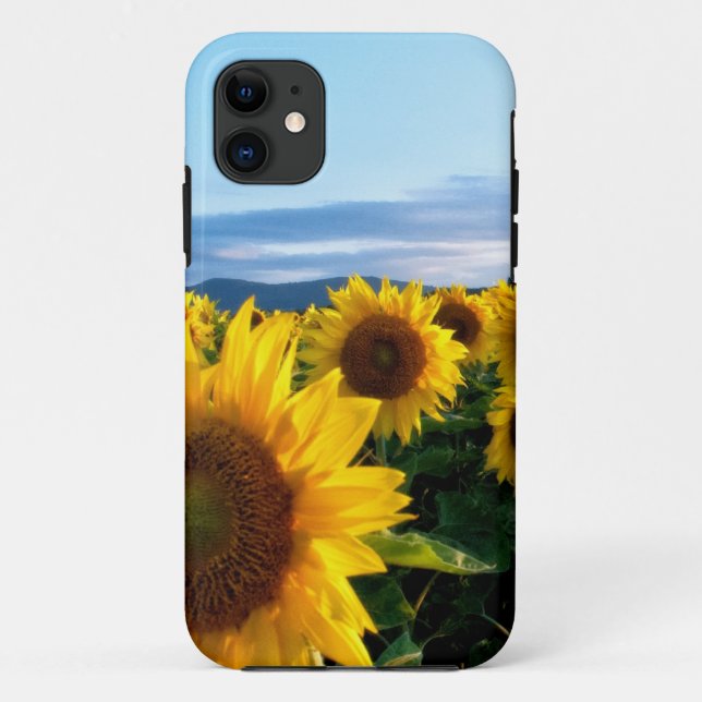 Coques Case-Mate iPhone Champ de Tournesols (Dos)