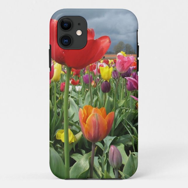 Coques Case-Mate iPhone Champ de tulipes (Dos)
