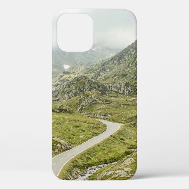 COQUES Case-Mate iPhone CHAMP ET MONTAGNE VERTS (Verso)