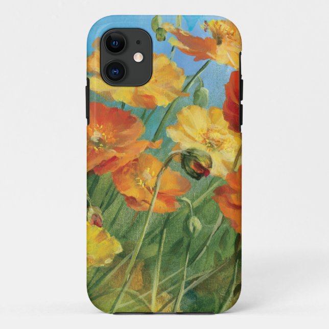 Coques Case-Mate iPhone Champ floral d'été (Dos)
