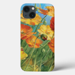 Etui iPhone 13 Champ floral d'été