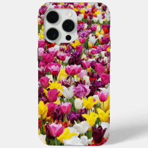 Coque Case-Mate iPhone champ plein de tulipes