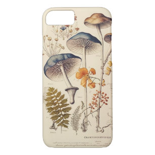 Case-Mate iPhone Case Champignon naturaliste vintage