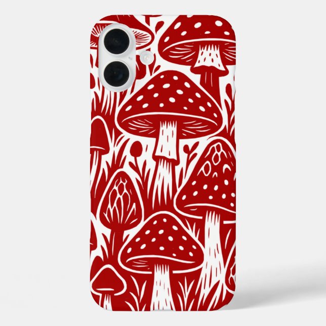 Coques Case-Mate iPhone Champignons (Verso)