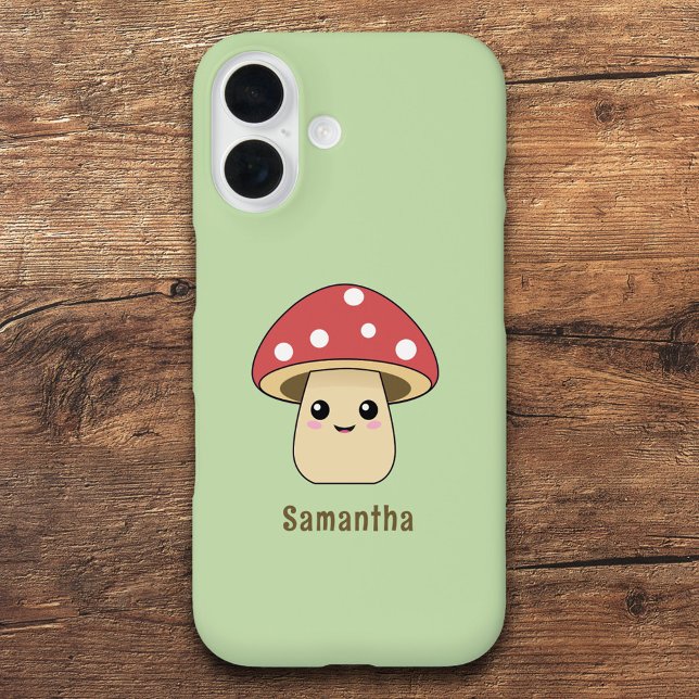 Coques Case-Mate iPhone Champignons mignons (Cute Mushroom Phone Case)