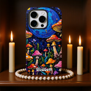 Coque iPhone 16 Pro Champignons psychédéliques