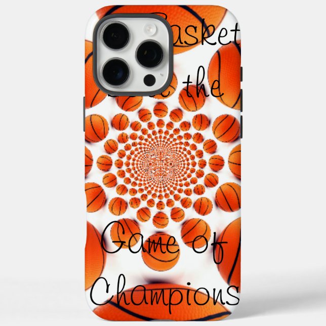 Coques Case-Mate iPhone Champion Court Vision : Basketball Jeu des Champs (Verso)