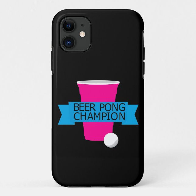 Coques Case-Mate iPhone champion de la bière de l'université (Dos)
