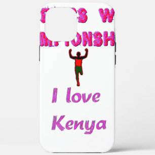 Coque iPhone 12 Pro Max Championnats du monde d'athlétisme Kenya Runner : 