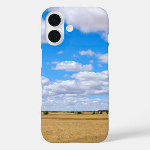 Coque Pour iPhone 16 Champs de blé récoltés