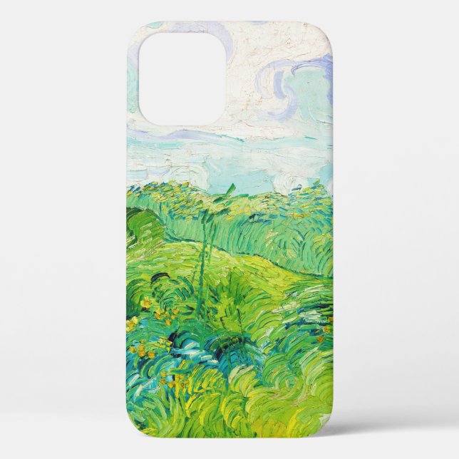 Coques Case-Mate iPhone Champs de blé vert, Van Gogh (Verso)