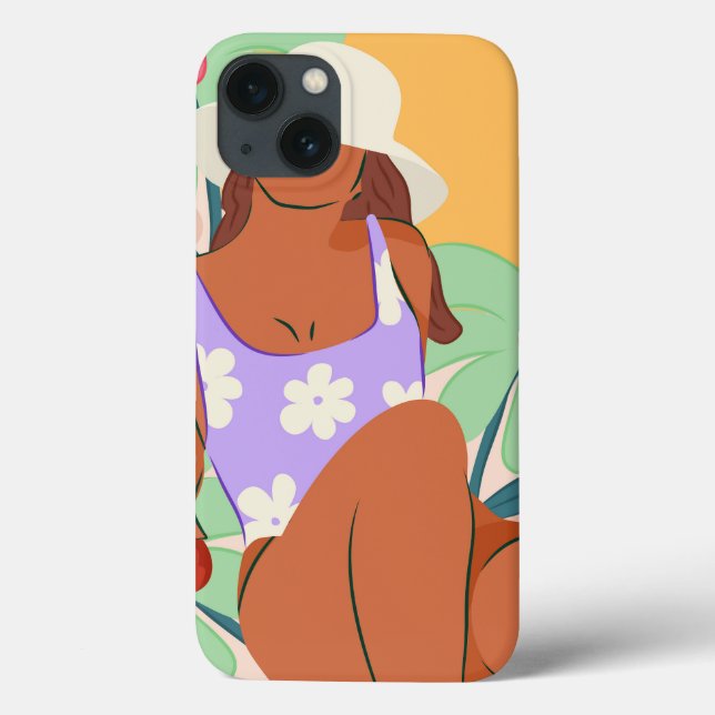 Coques Case-Mate iPhone Champs de fleurs et soleil (Verso)