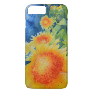 Coques Pour iPhone Champs de tournesol pour toujours