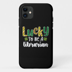 Case-Mate iPhone Case Chanceux d'être une bibliothécaire école St Patric