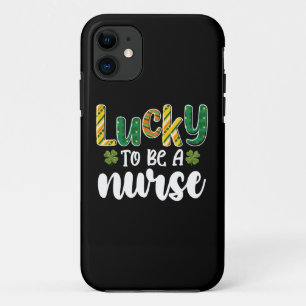 Case-Mate iPhone Case Chanceux d'être une infirmière Saint-Patrick