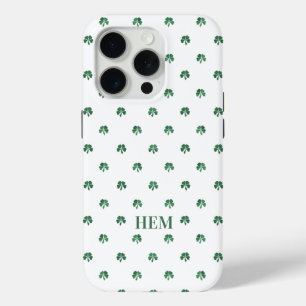 Coque Case-Mate iPhone Chanceux Tiré Monogramme Irlandais Quatre Clochons