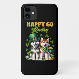 Case-Mate iPhone Case Chanceux Toutou Husky Mignon St. Patrick