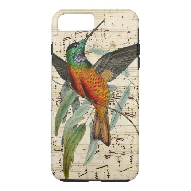 Coques Case-Mate iPhone Chanson de colibri (Dos)