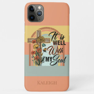 Case-Mate iPhone Case Chanson De La Bible Christian Cross Il Est Bien Co