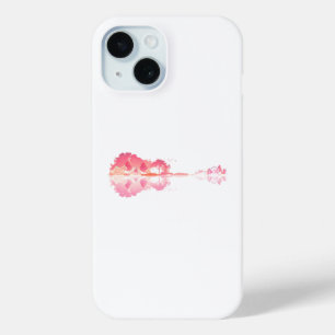 Coque Case-Mate iPhone Chanson de la nature : Art guitare du paysage fore