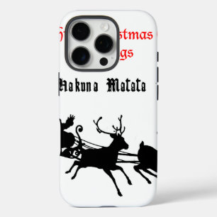 Coque iPhone 16 Pro Chanter le long de Noël - Carols & Festive Joy